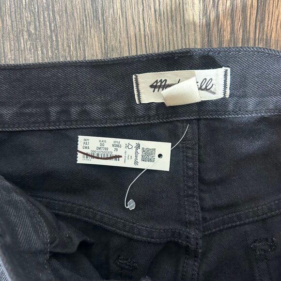 Madewell Low-Slung Baggy Jeans Garza Wash Black Size 29 NWT NS963 - Picture 4 of 5